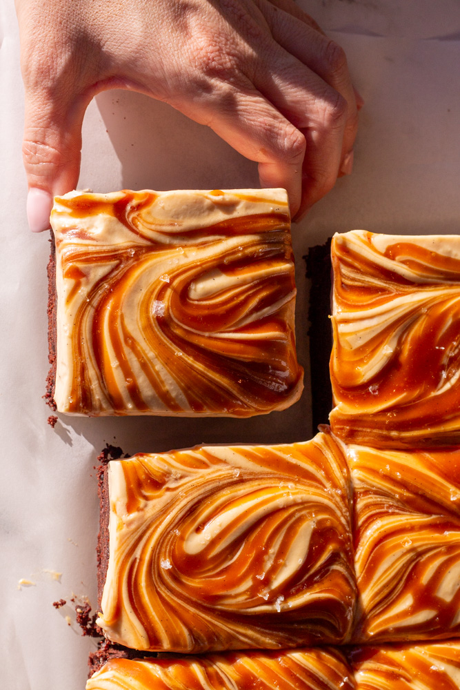 Sea Salt Caramel Brownies