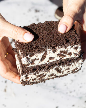 Cookies & cream ice cream bars