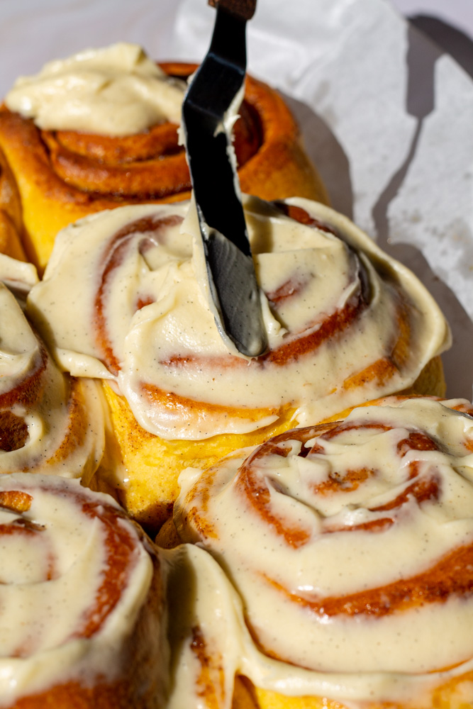 pumpkin cinnamon rolls