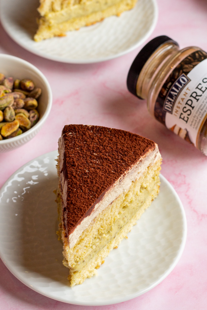 Pistachio Olive Oil Cake
