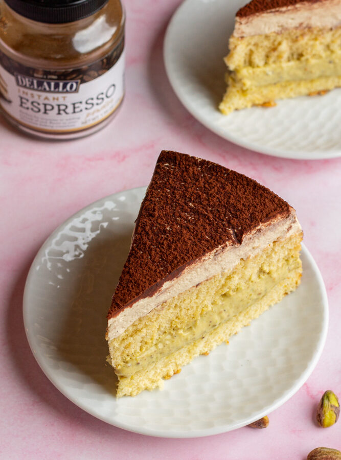 Pistachio Olive Oil Cake