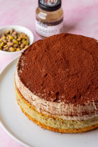 Pistachio Olive Oil Cake