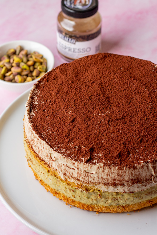 Pistachio Olive Oil Cake