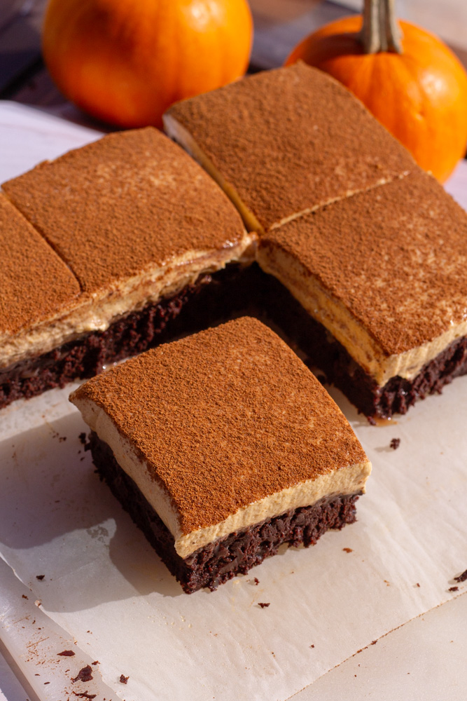 pumpkin brownies