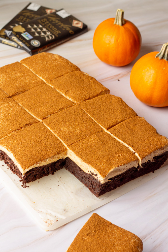 pumpkin brownies