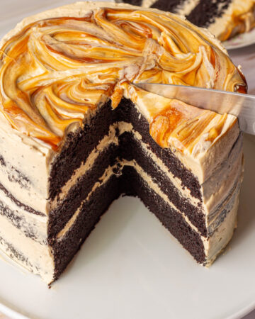 Salted Caramel Chocolate Cake