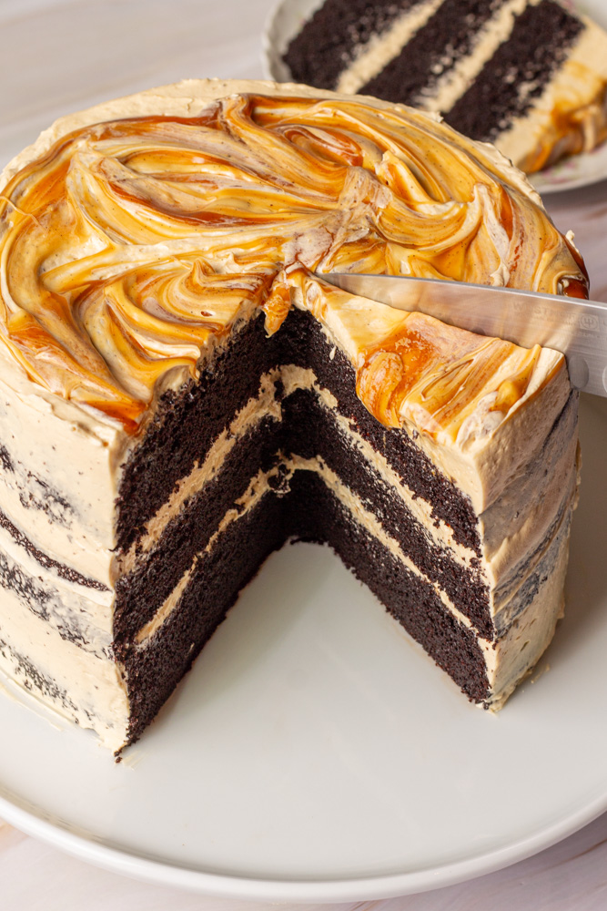 Salted Caramel Chocolate Cake