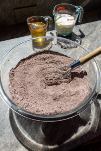 Cake dry ingredients
