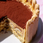 Tiramisu Charlotte Cake