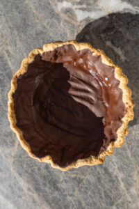 chocolate lined crust