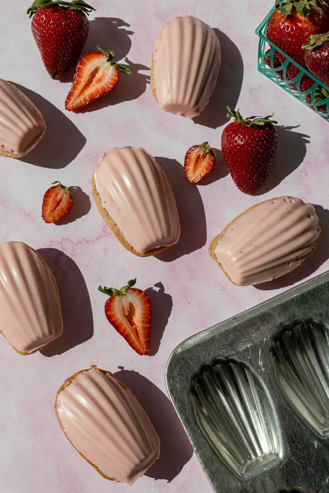 Strawberry Madeleines
