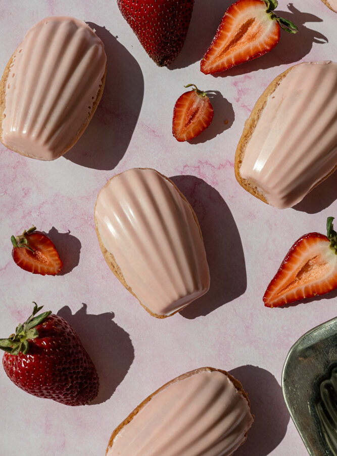 Strawberry Madeleines