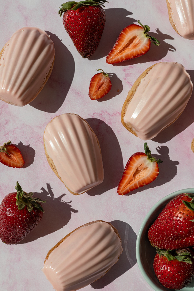 Strawberry Madeleines