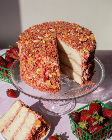 Strawberry Shortcake Cake