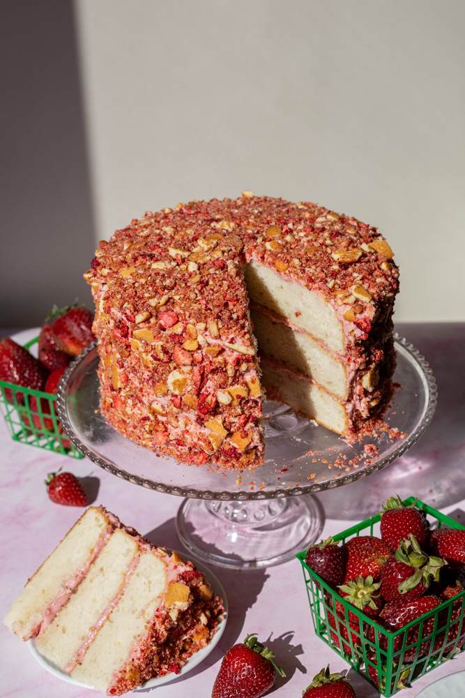 Strawberry Shortcake Cake