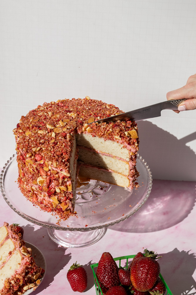 Strawberry Shortcake Cake