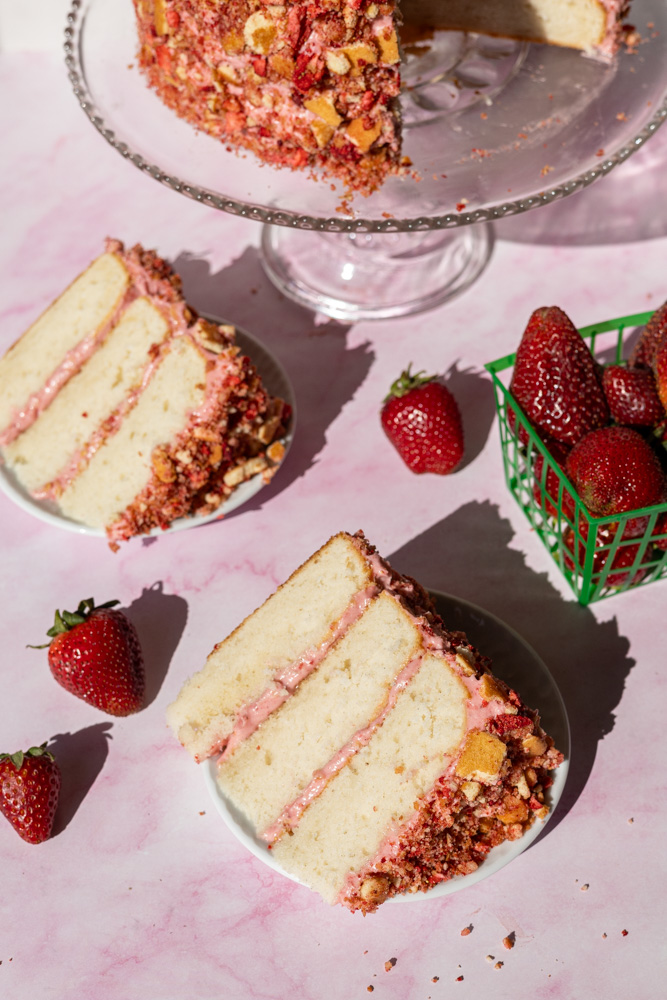 Strawberry Shortcake Cake