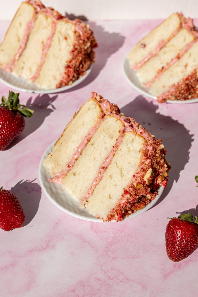 Strawberry Shortcake Cake