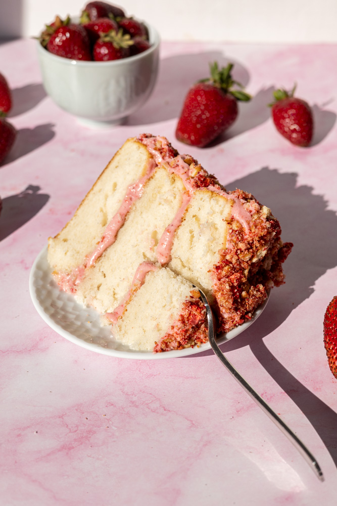 Strawberry Shortcake Cake