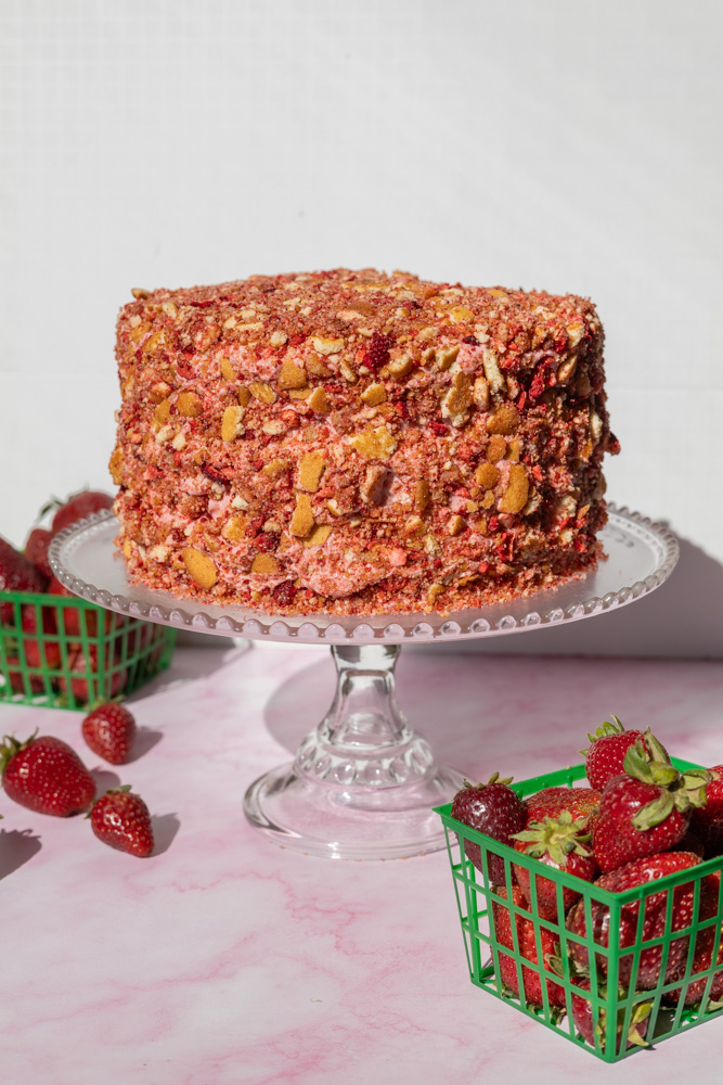 Strawberry Shortcake Cake