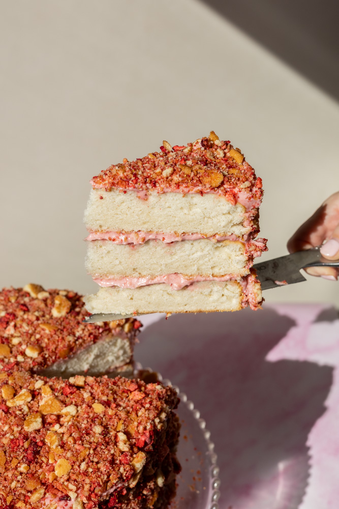 Strawberry Shortcake Cake