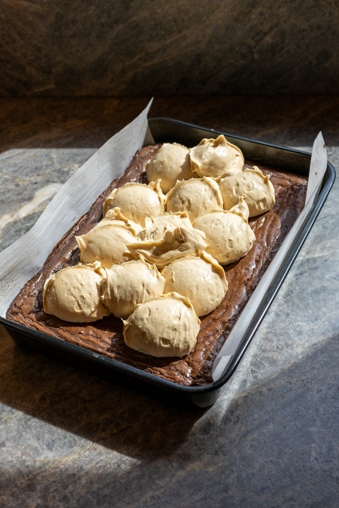 peanut butter brownies