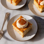 miso caramel banana cake
