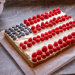 Flag cake