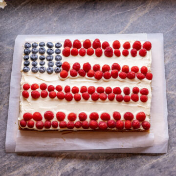 Flag Cake