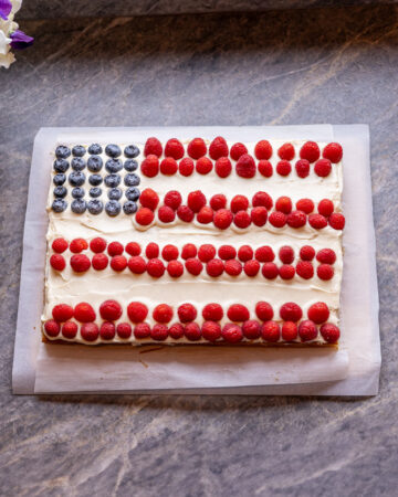 Flag Cake