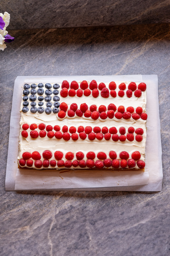 Flag Cake