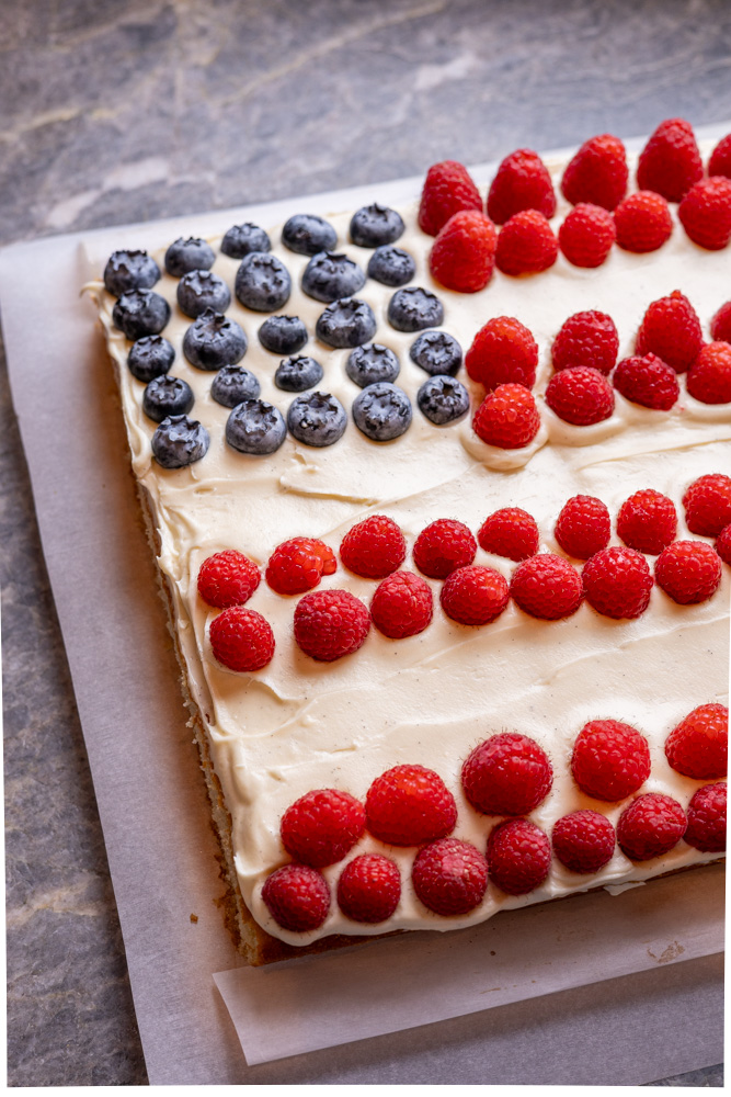 Flag Cake