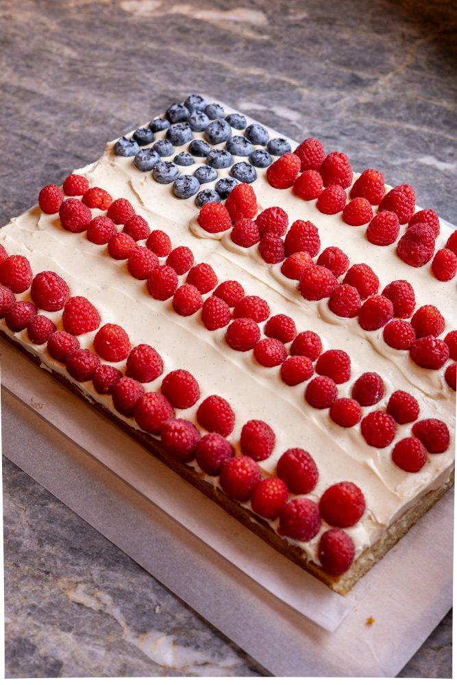 Flag Cake