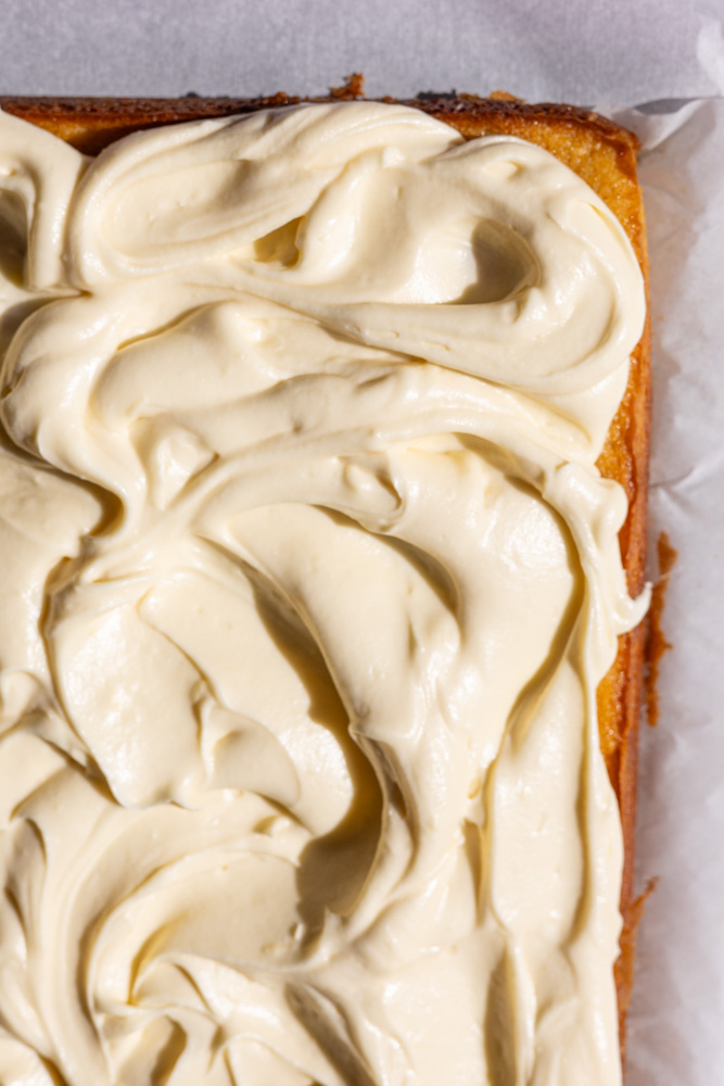 birthday vanilla sheet cake