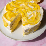 lemon curd chiffon cake